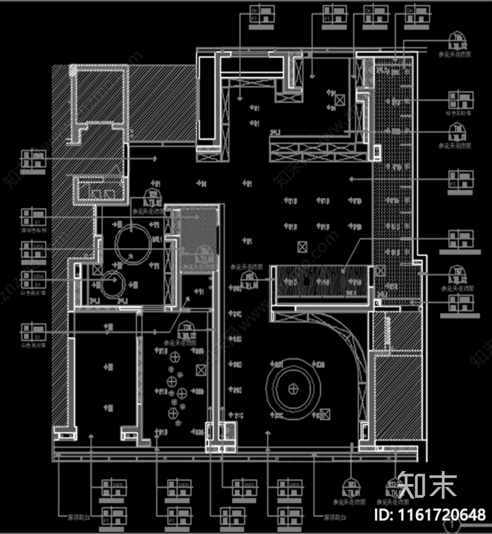 250㎡书吧设计施工图下载【ID:1161720648】