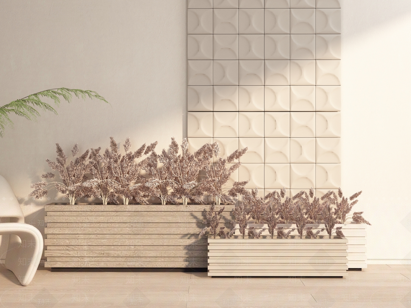 现代小麦组合3D模型下载【ID:1161725141】