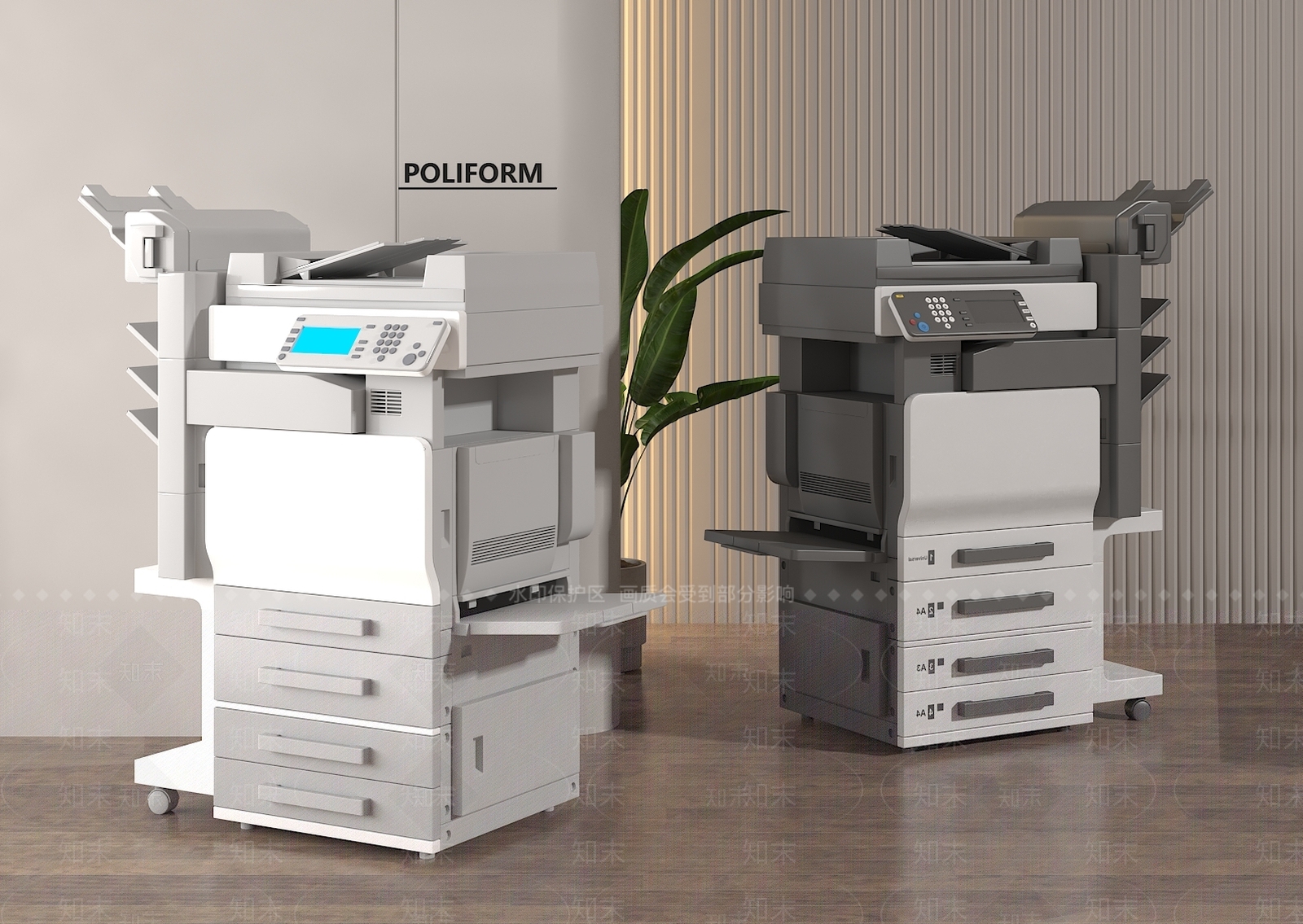 打印机3D模型下载【ID:1161729829】