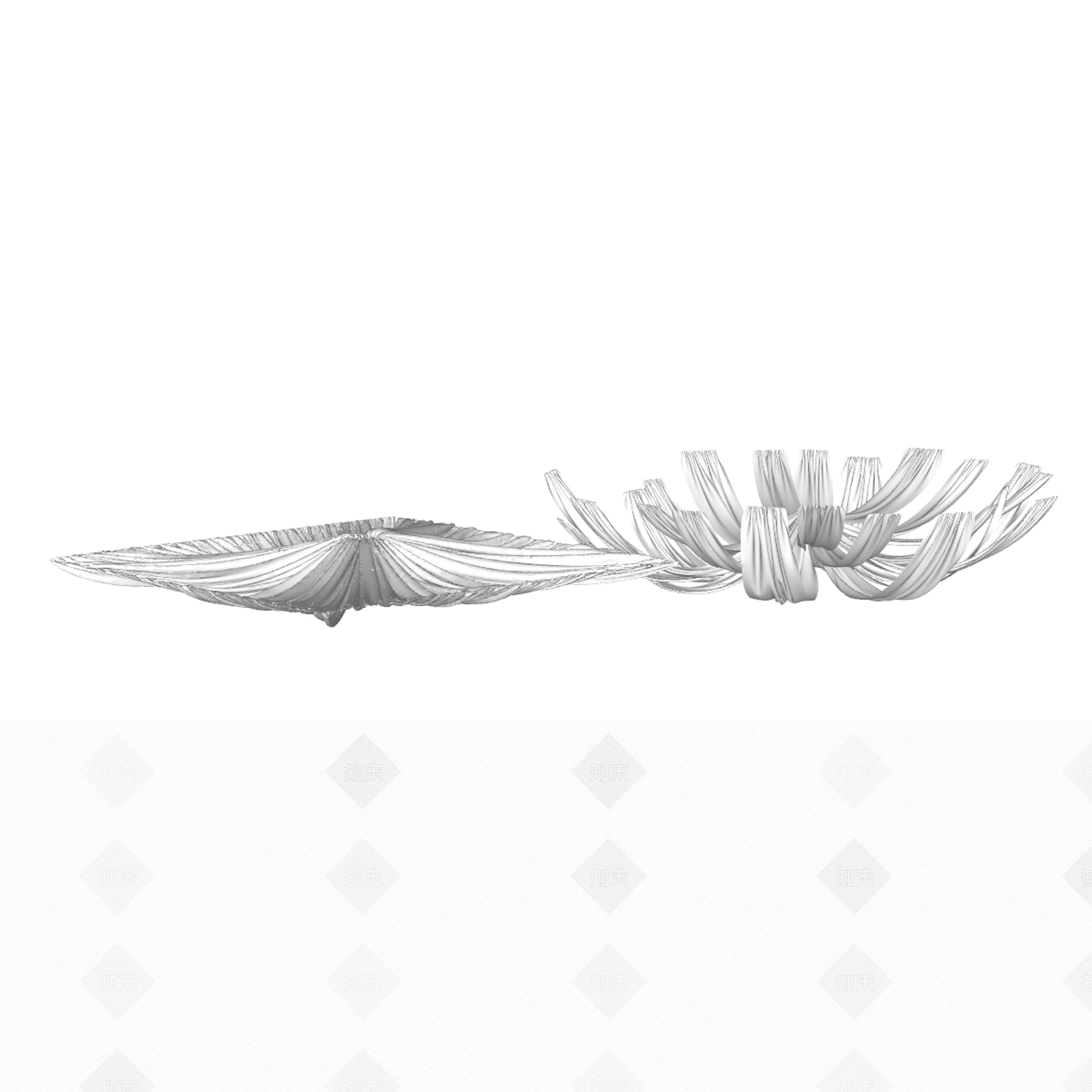 现代天花幕布SU模型下载【ID:1161738352】