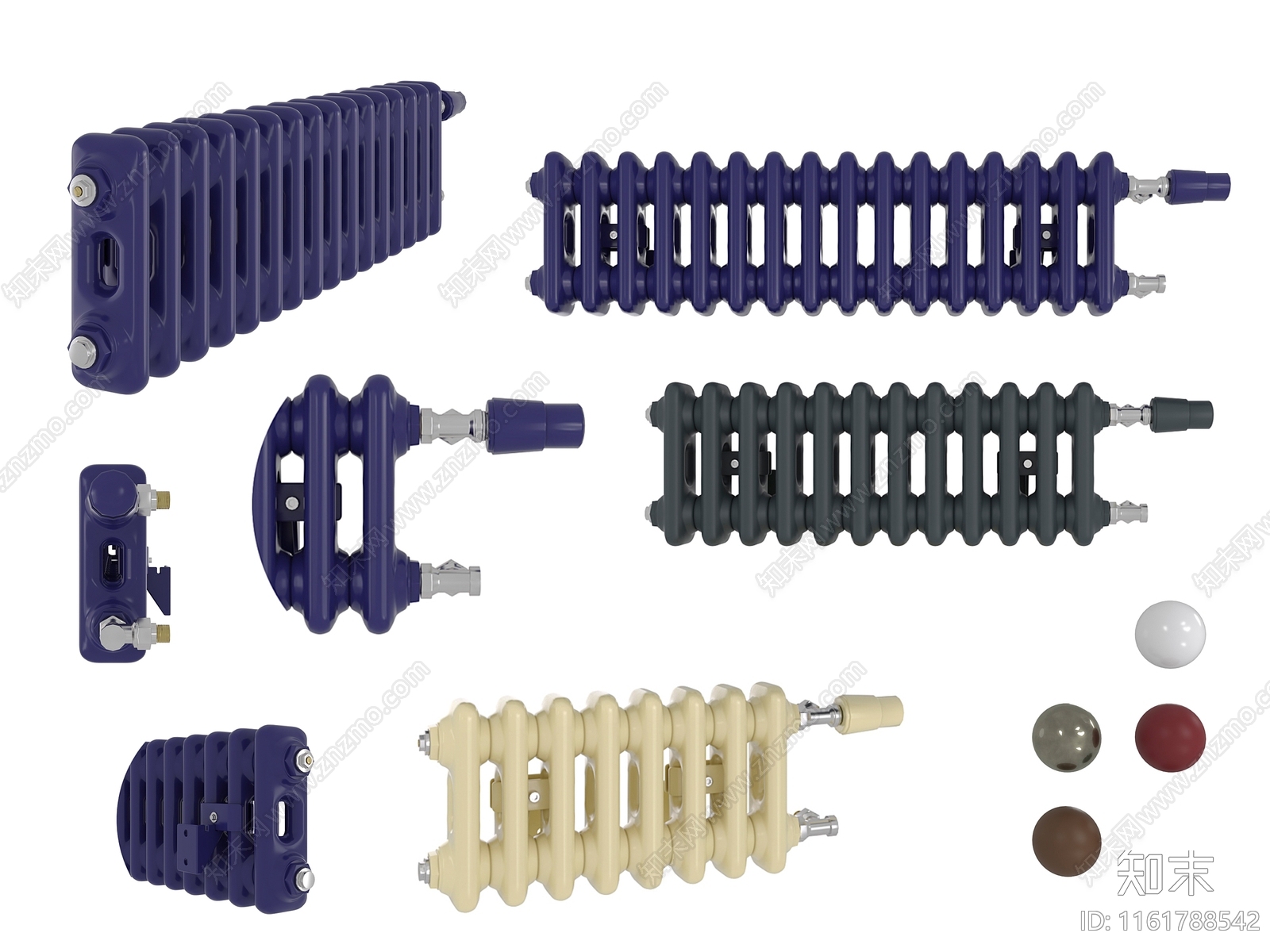 暖气片3D模型下载【ID:1161788542】