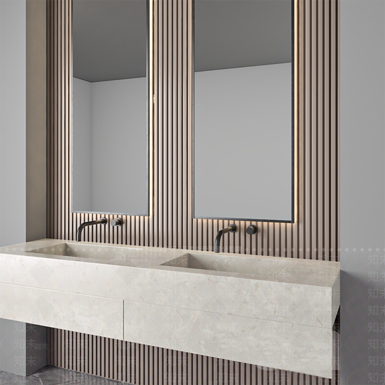 洗手台3D模型下载【ID:1161808616】