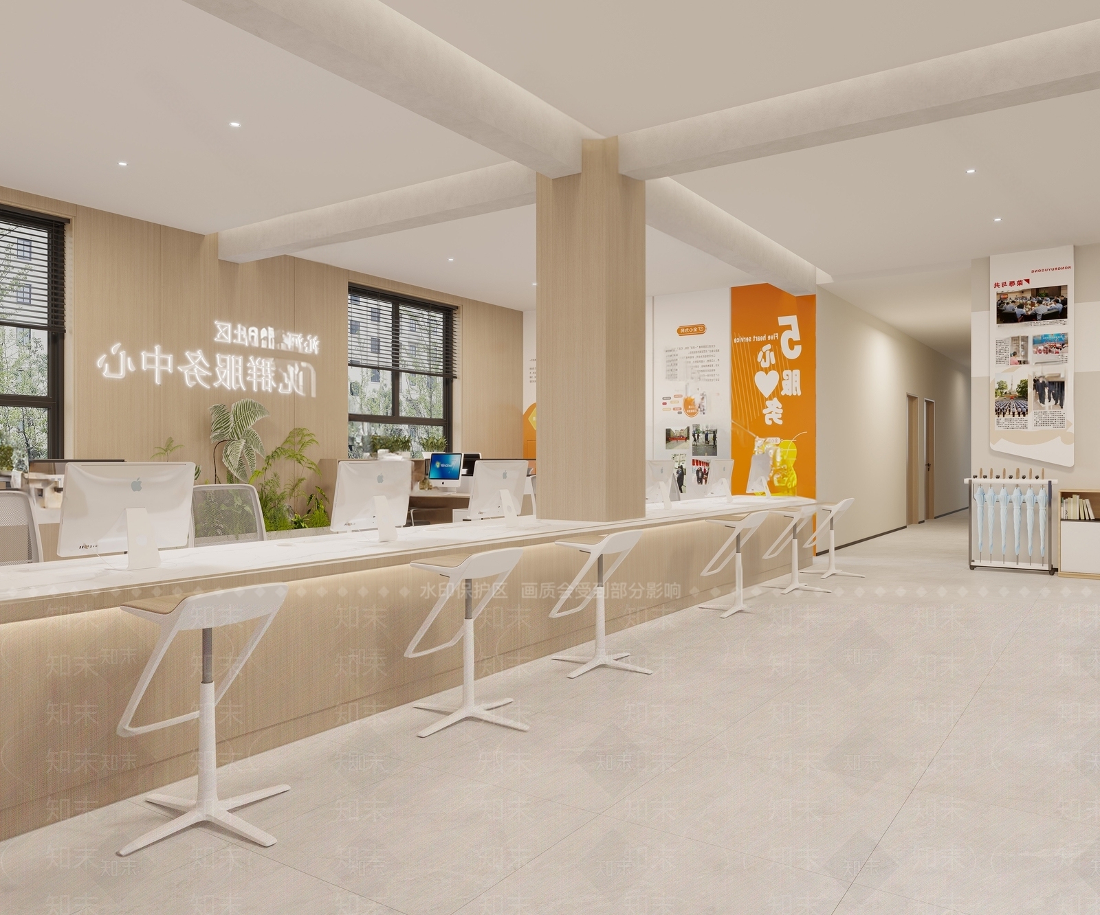 现代社区服务中心SU模型下载【ID:1161812180】