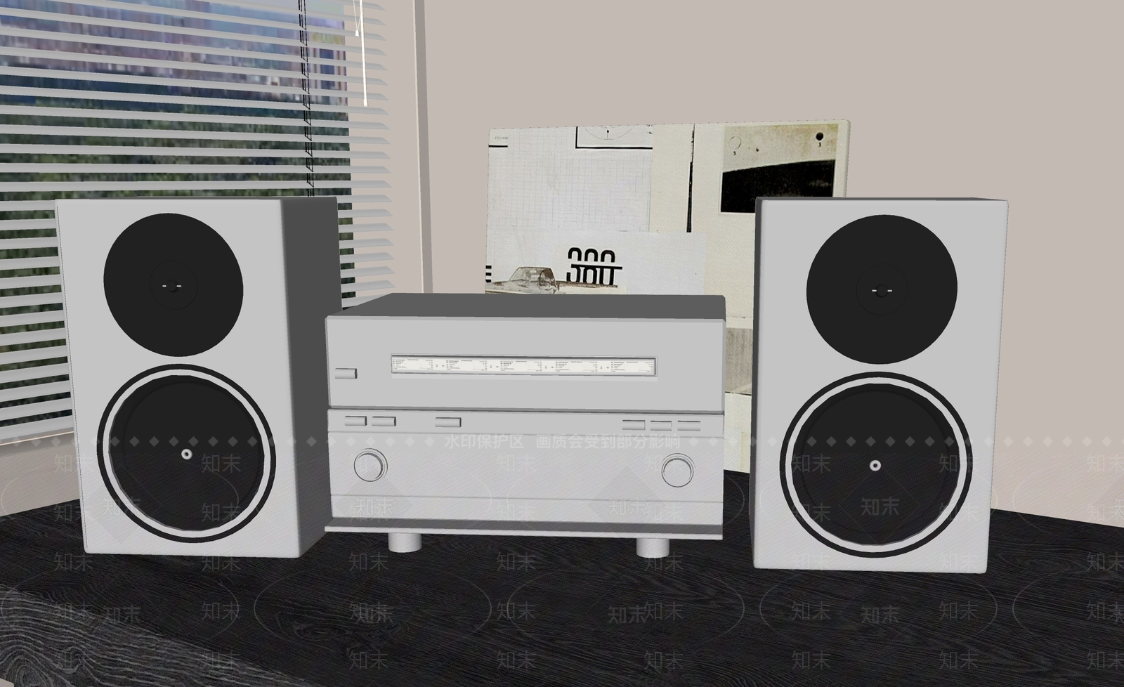 音响SU模型下载【ID:1161830904】