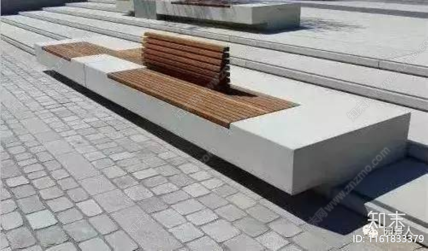 花岗岩木景观座凳施工图下载【ID:1161833379】