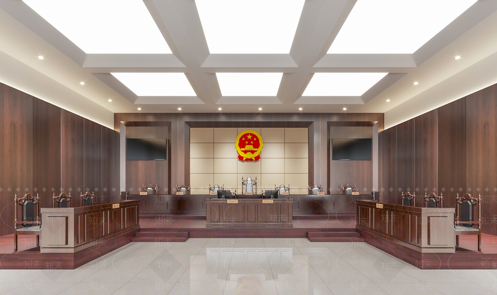 现代法院SU模型下载【ID:1161833422】