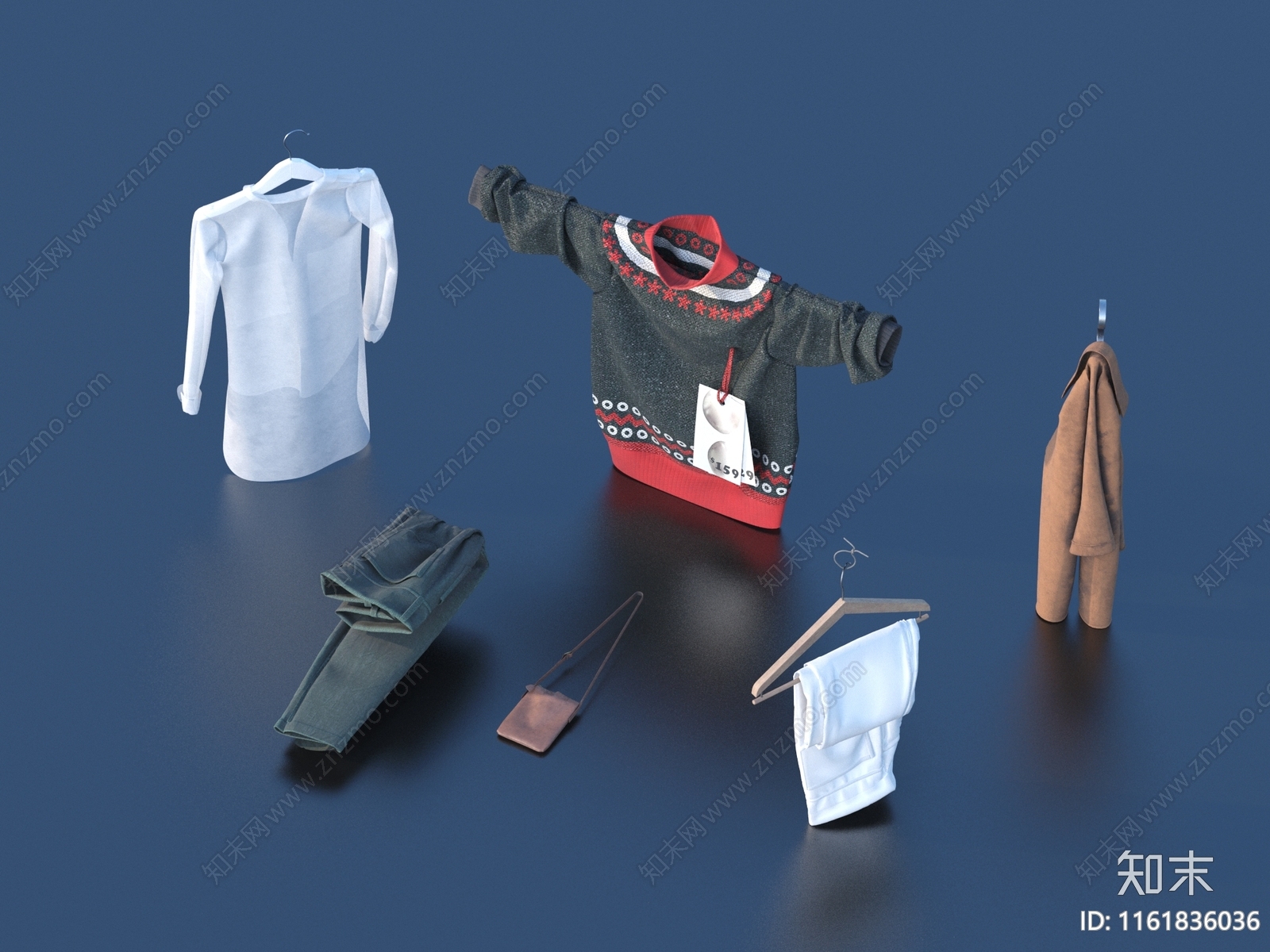 衣服3D模型下载【ID:1161836036】