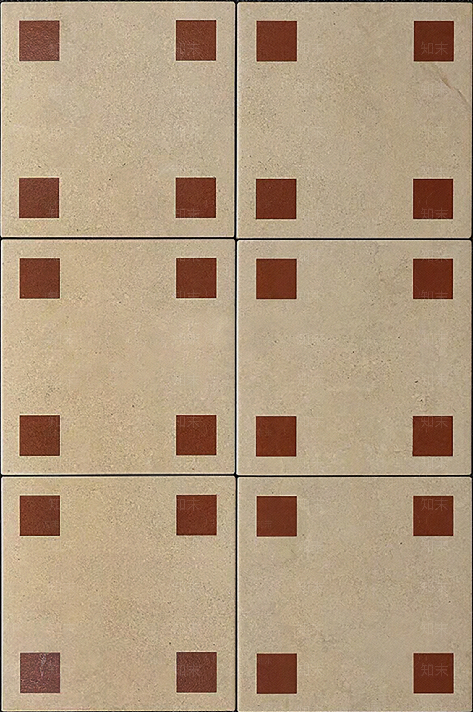 法式中古拼色焦糖小方砖贴图下载【ID:1161848485】