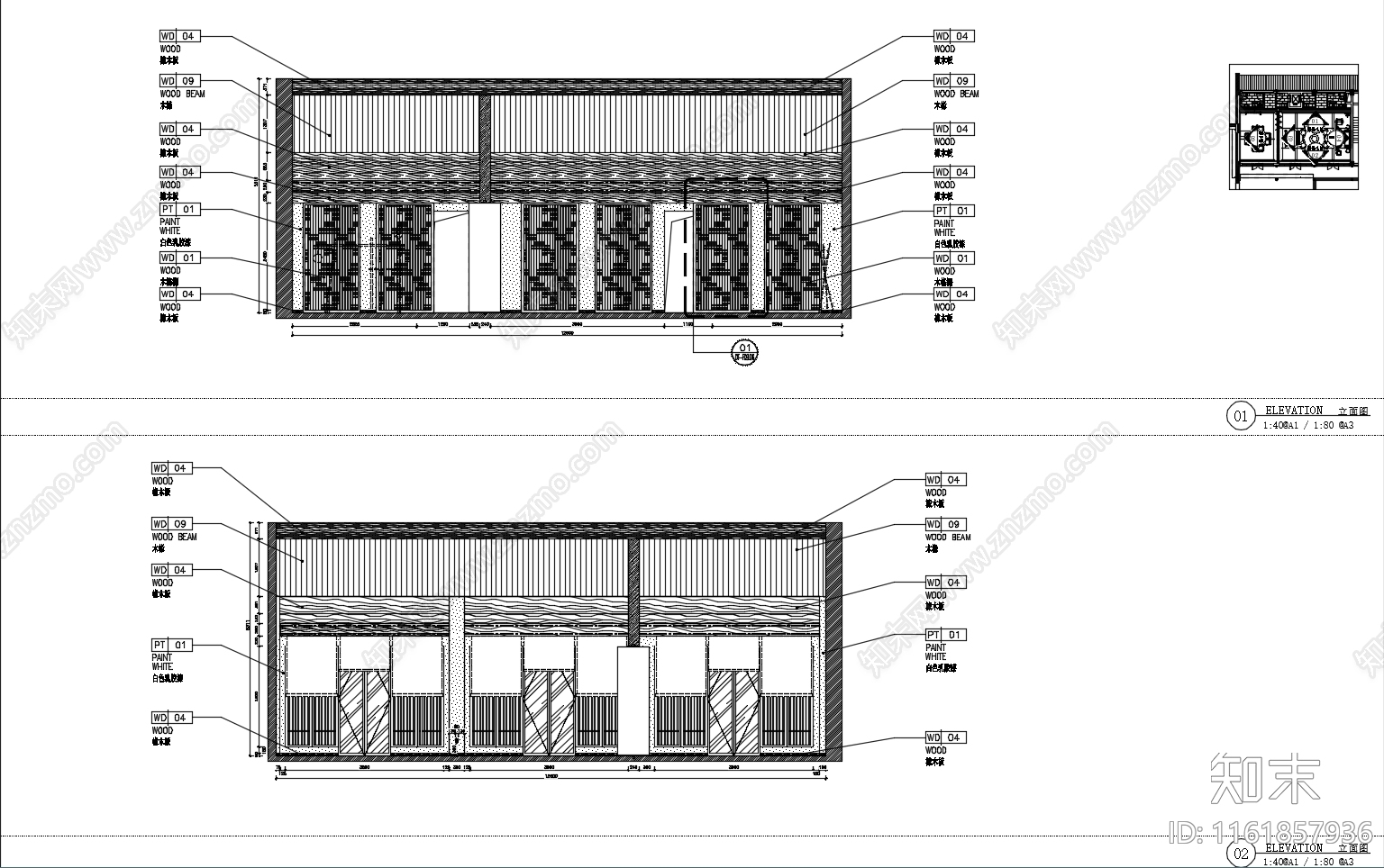 VIP包间cad施工图下载【ID:1161857936】