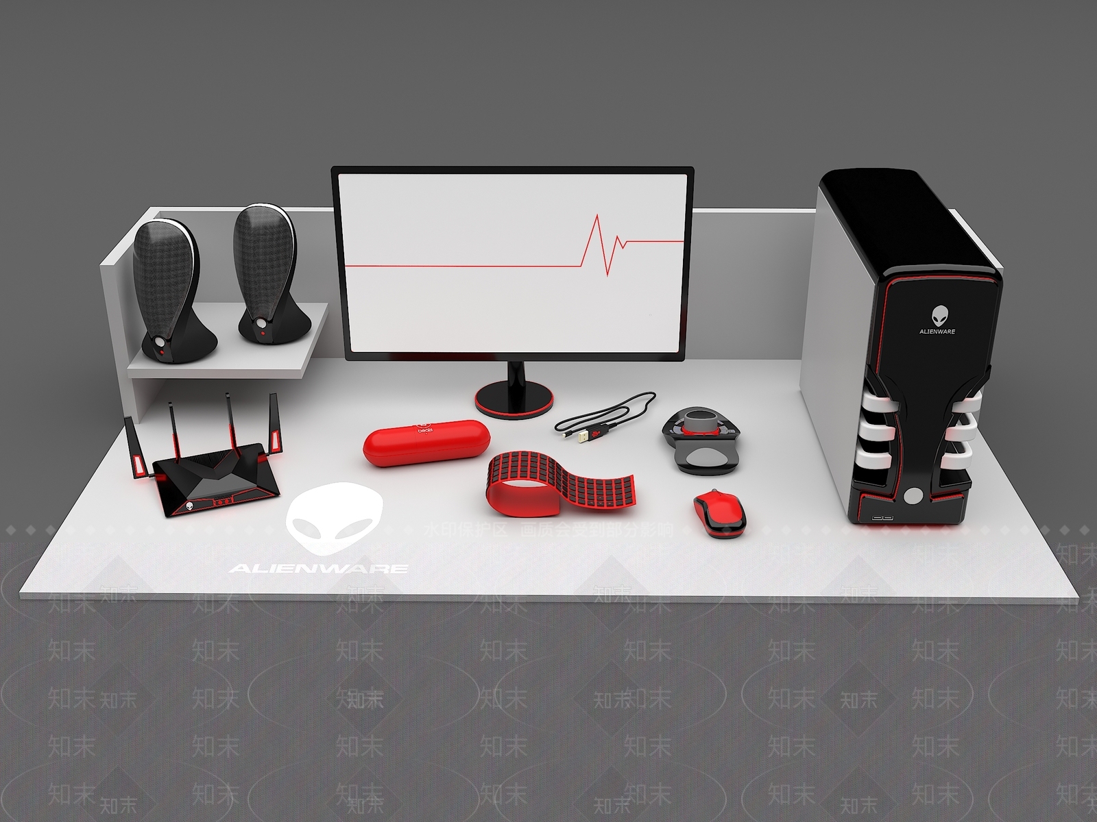 电脑3D模型下载【ID:1161897764】