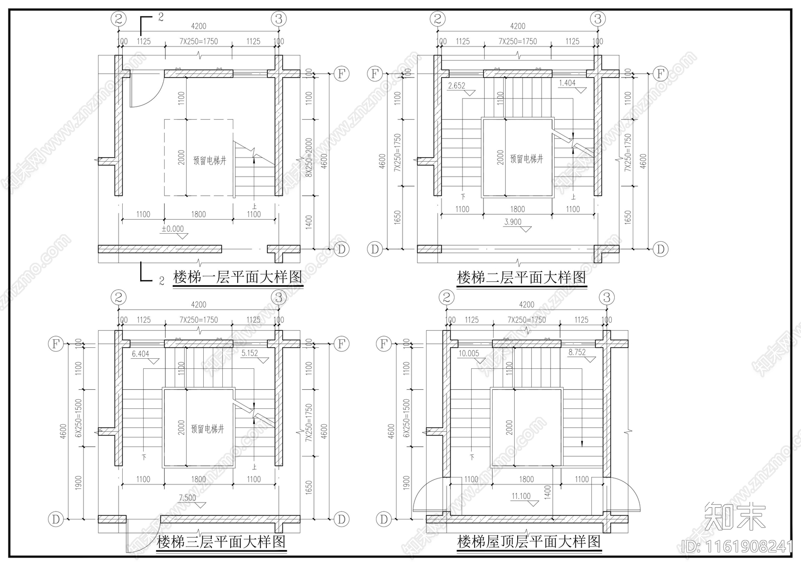 18x11m三层欧式别墅建施工图下载【ID:1161908241】