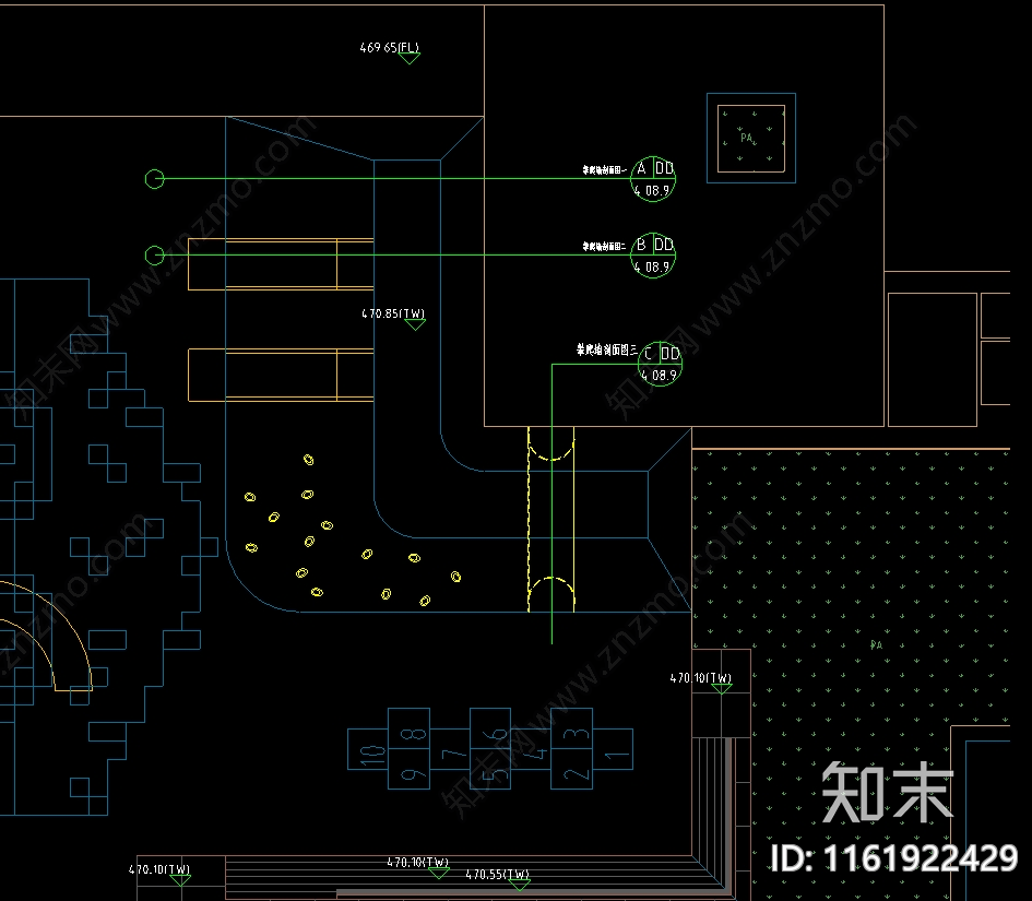 儿童活动攀爬滑滑梯穿洞详图cad施工图下载【ID:1161922429】