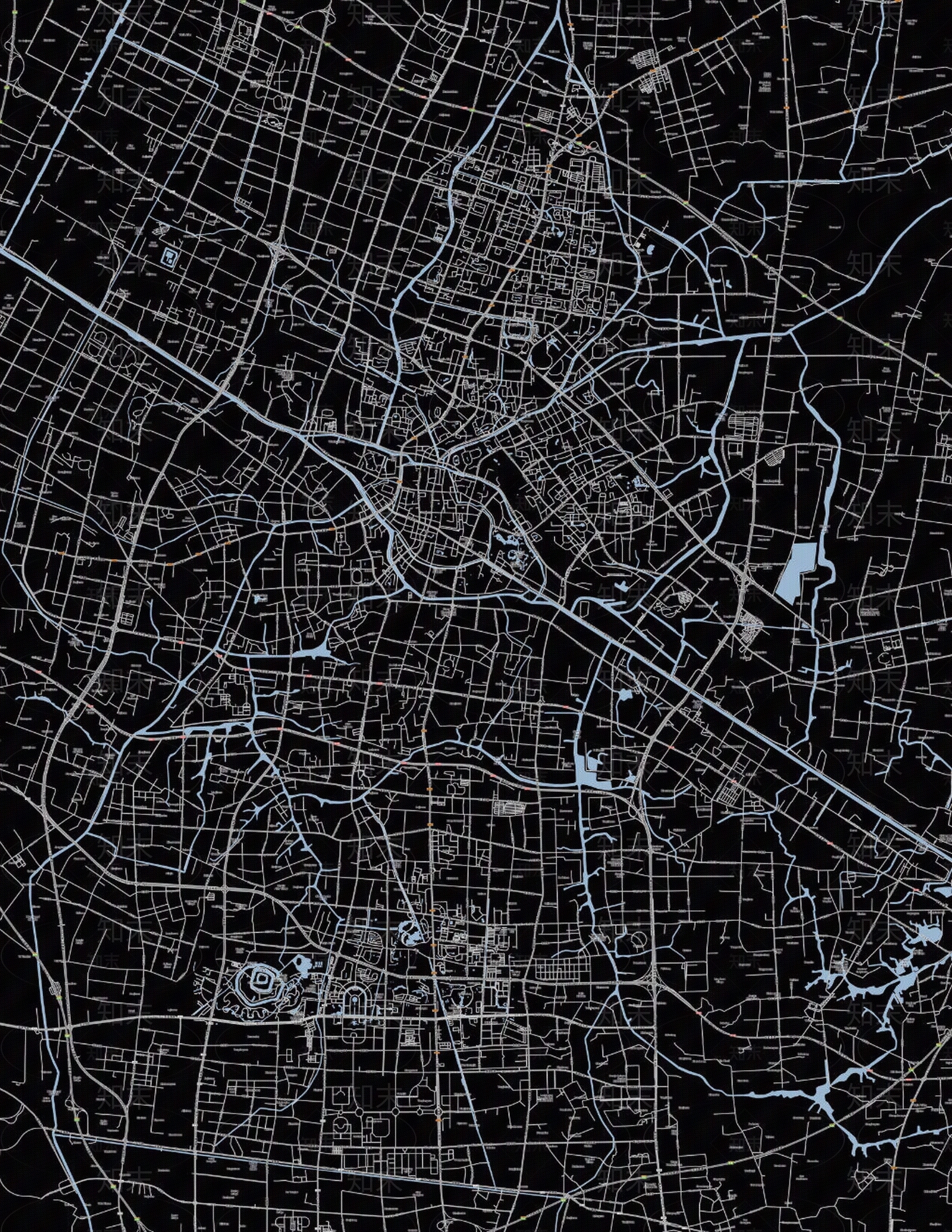 免抠城市道路肌理底图psd贴图下载【ID:1161925132】