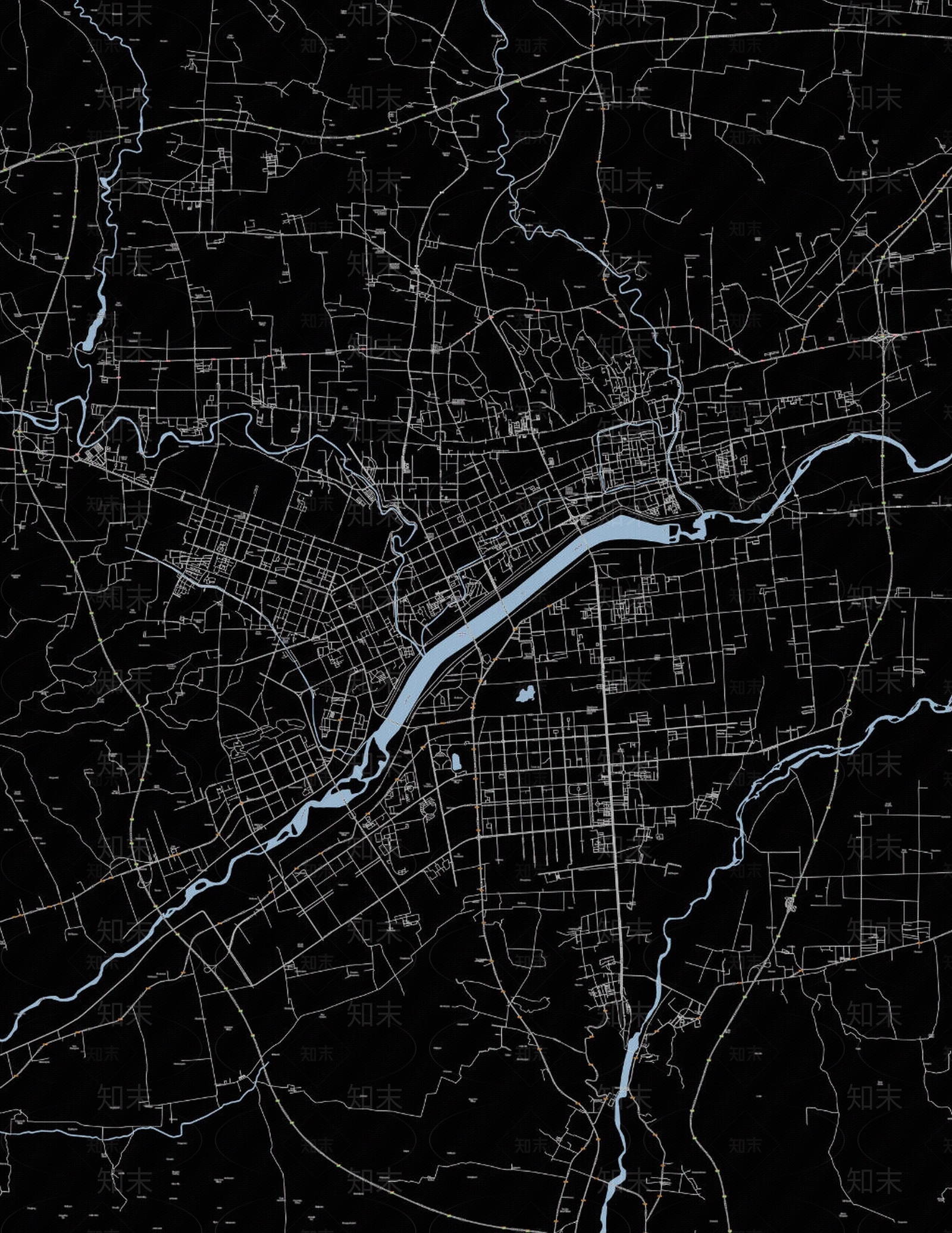 免抠城市洛阳道路肌理底图psd贴图下载【ID:1161925793】