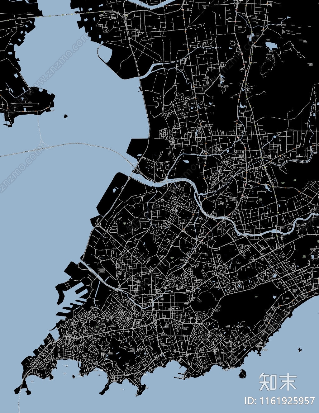 免抠城市青岛道路肌理底图psd贴图下载【ID:1161925957】