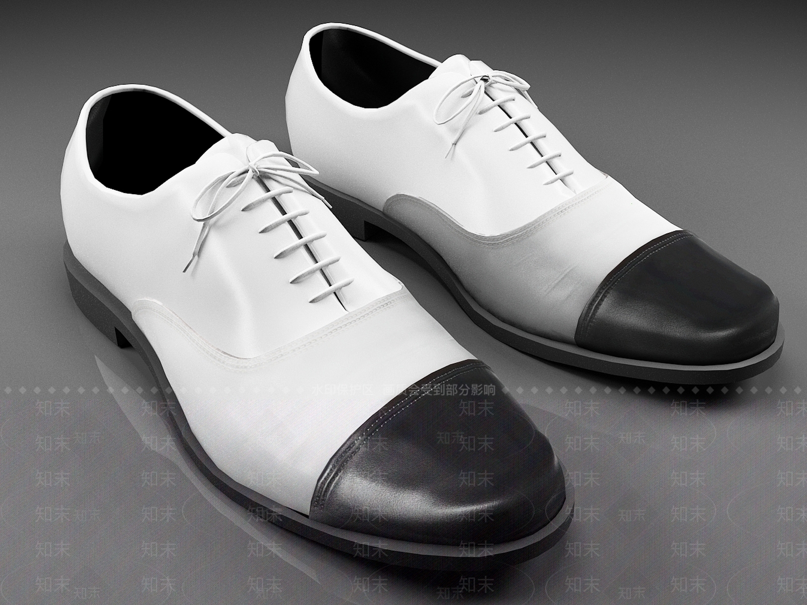 皮鞋3D模型下载【ID:1161939227】