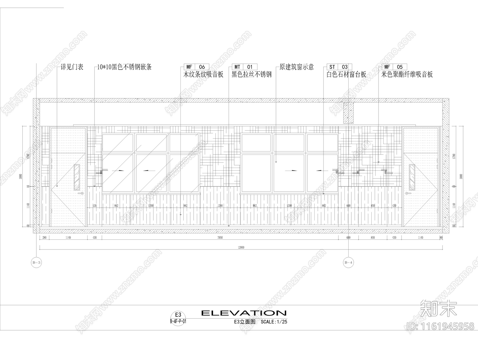 教室平立面cad施工图下载【ID:1161945958】