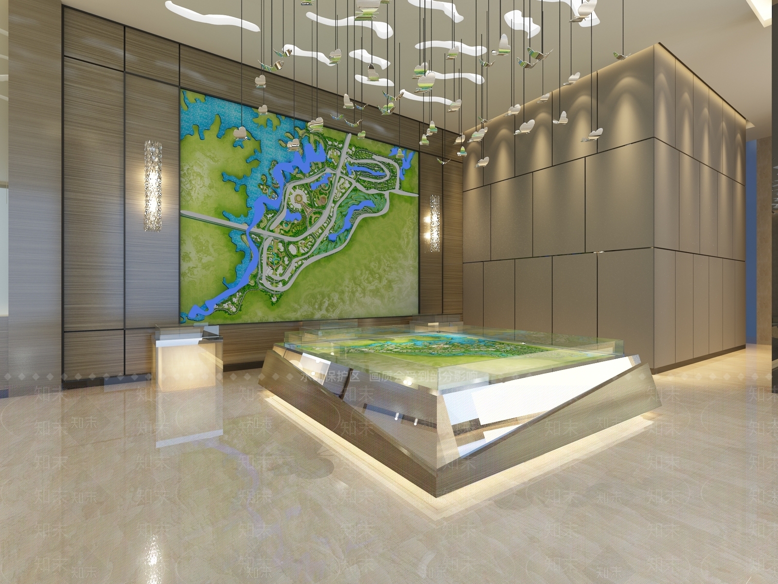 现代售楼处3D模型下载【ID:1161956160】