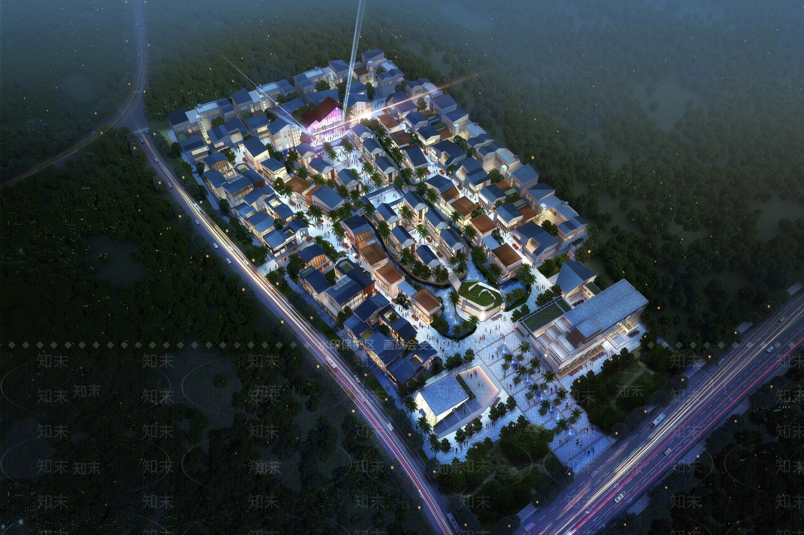 太古里商业街3D模型下载【ID:1161965710】