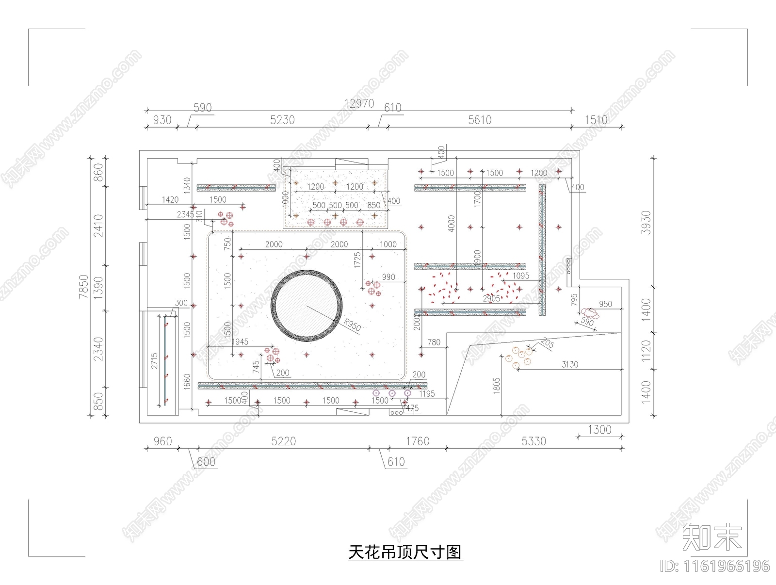 母婴店室内装修图cad施工图下载【ID:1161966196】