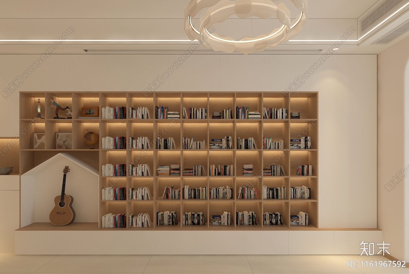 现代风小户型原木客餐厅沙发茶几组合3D模型下载【ID:1161967592】