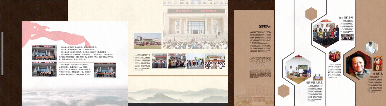 文化墙平面排版展板贴图下载【ID:1161973208】