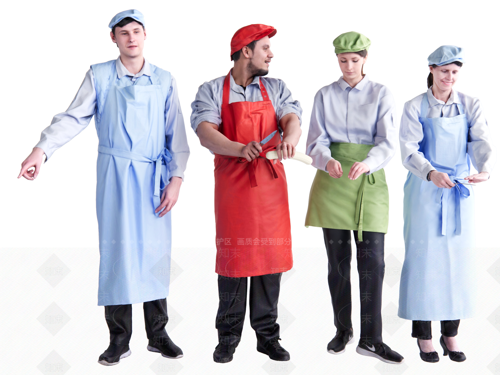 人物组合SU模型下载【ID:1161978698】