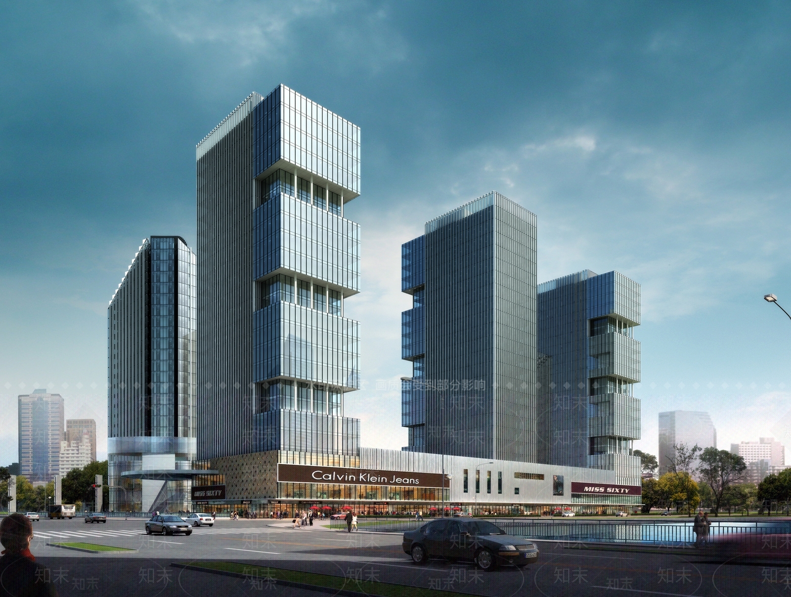 玻璃商场3D模型下载【ID:1161980242】