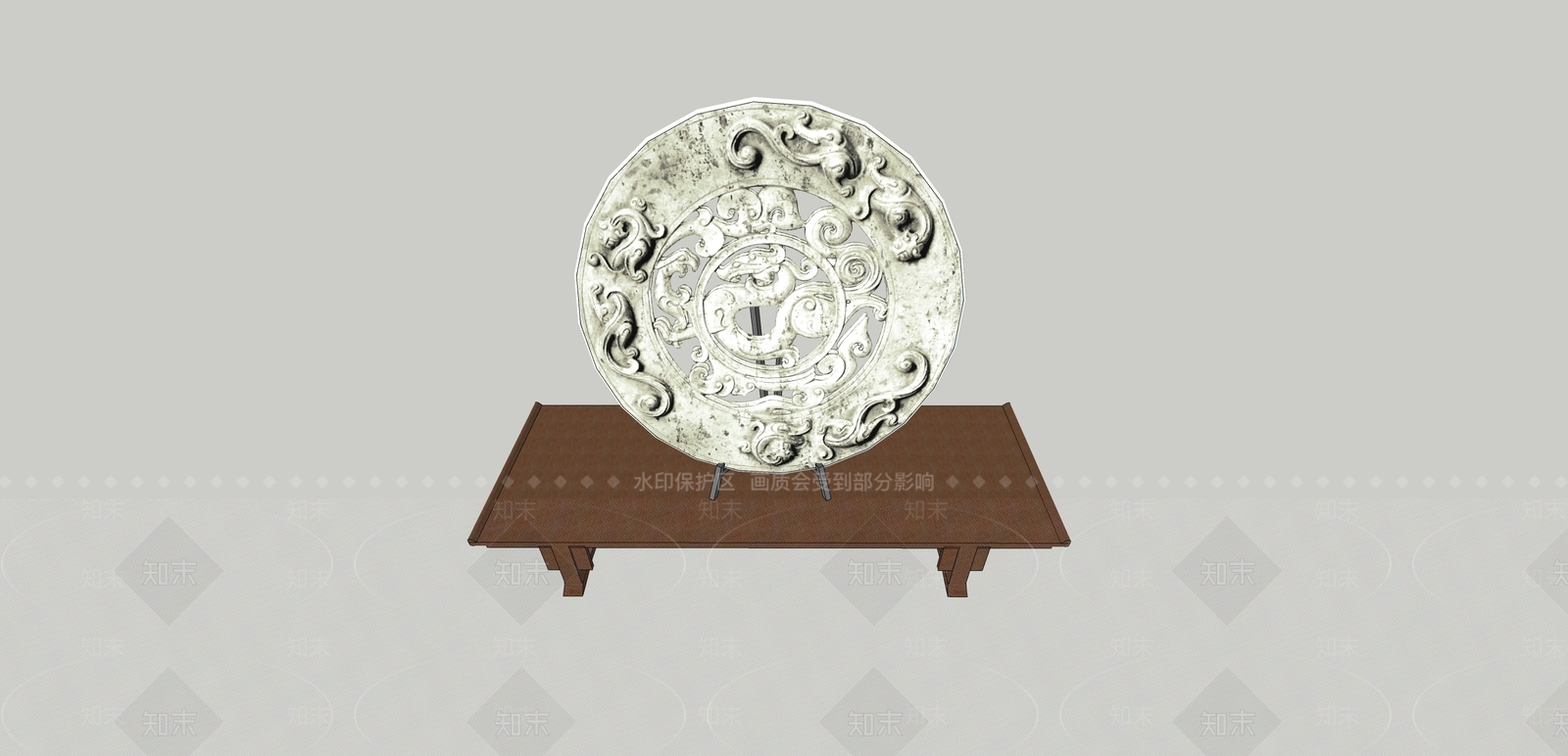 中式SU模型下载【ID:1161980613】