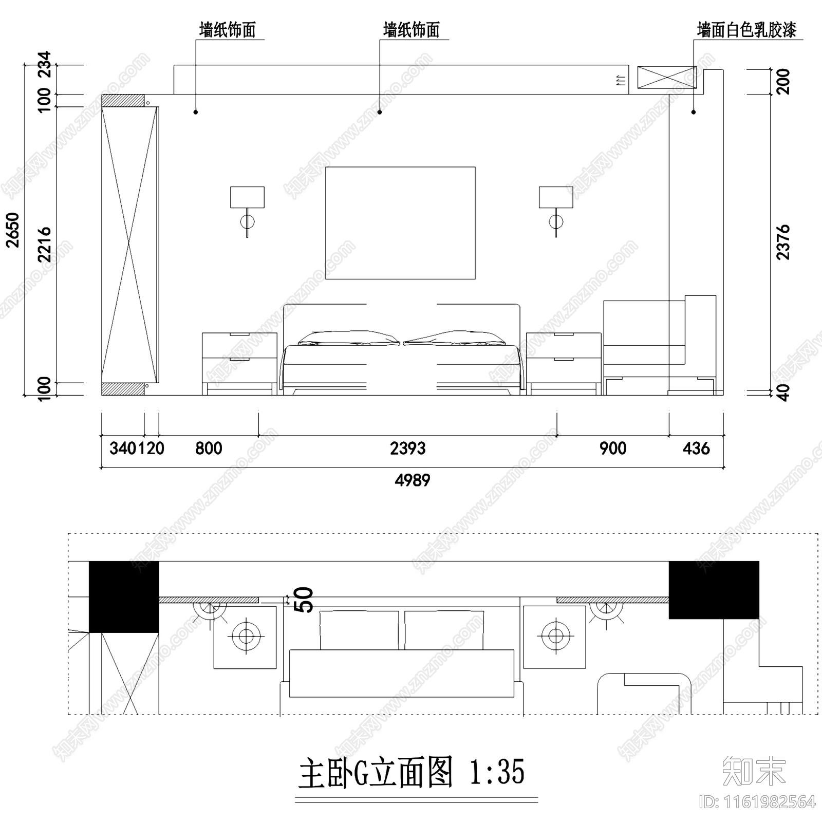 现代简约上田小区小户型复式跃层室内家装cad施工图下载【ID:1161982564】