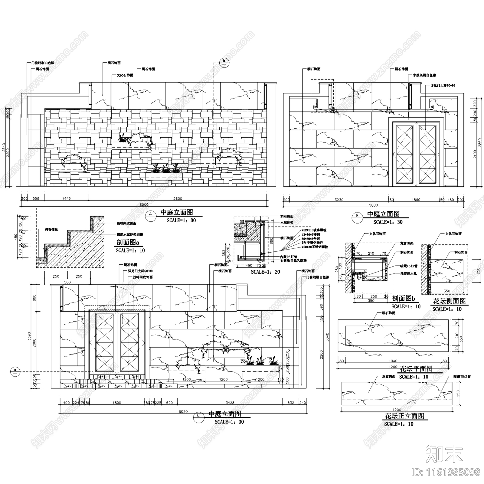 居住主题三层别墅V3C型506室内家装CA施工图下载【ID:1161985098】