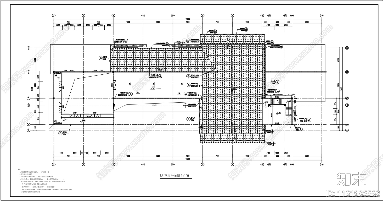 精品古城楼商业街商业综合体景观施工图下载【ID:1161986562】