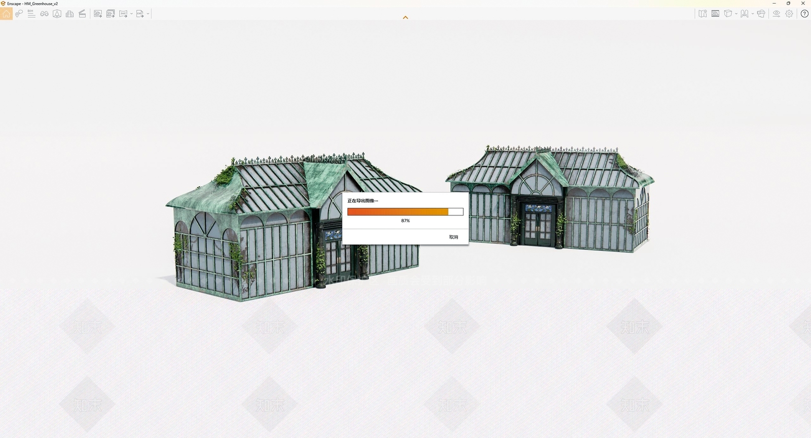 老旧特色建筑SU模型下载【ID:1161994258】