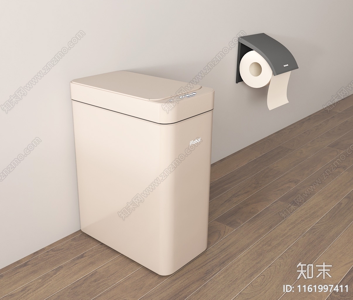 垃圾桶3D模型下载【ID:1161997411】