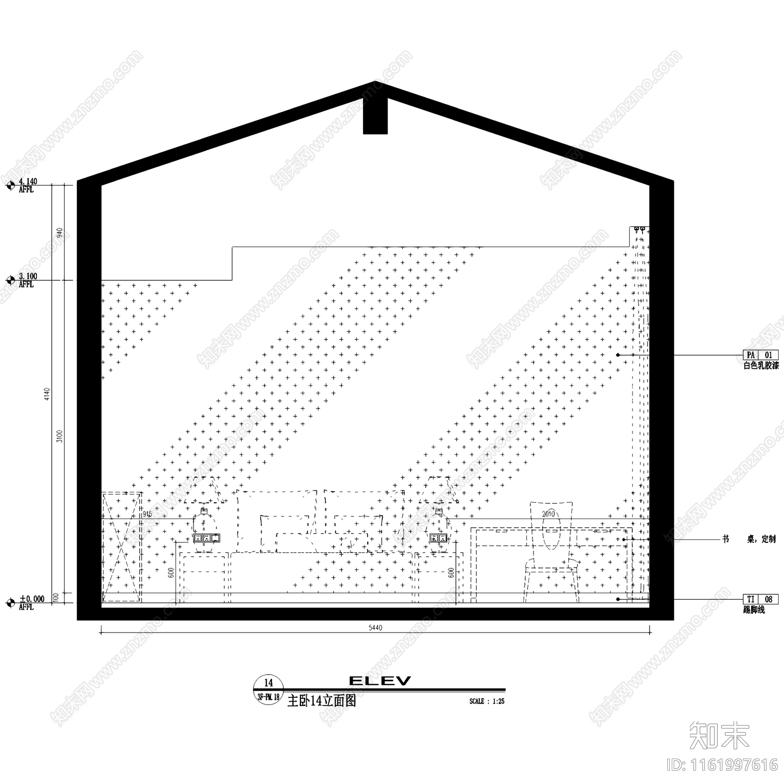 现代简约相遇海和院三层别墅室内家装cad施工图下载【ID:1161997616】