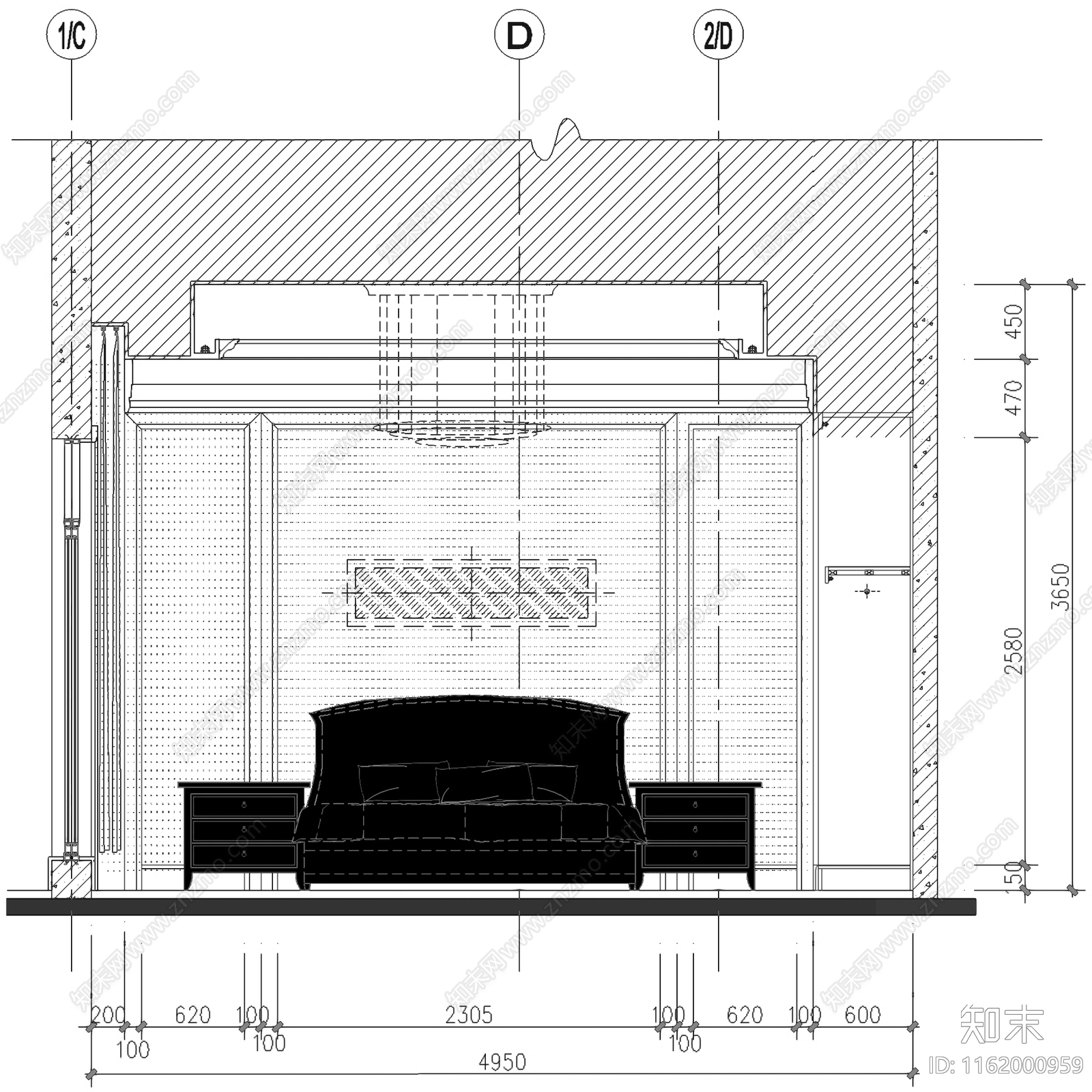 现代简约池州二层别墅职住一体办公住宅室内家装cad施工图下载【ID:1162000959】