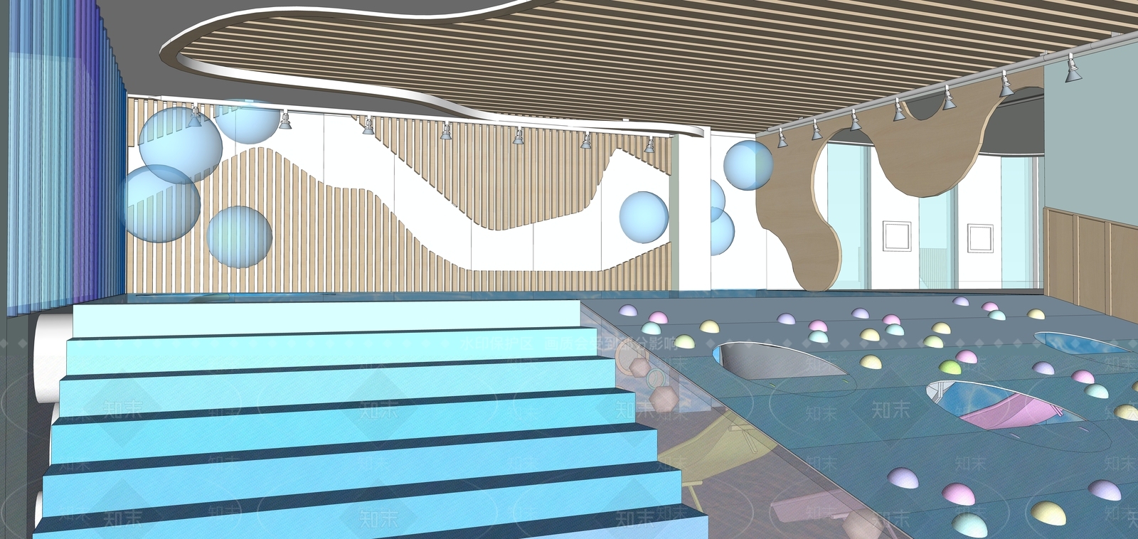 儿童体验中心SU模型下载【ID:1162007432】