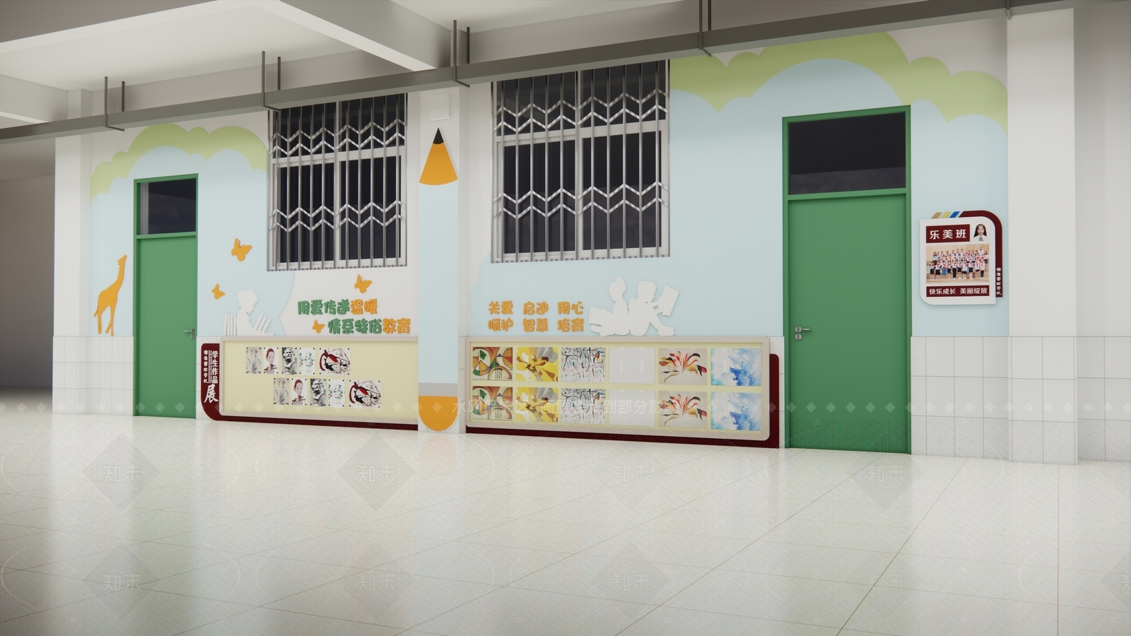 其他学校空间SU模型下载【ID:1215980867】