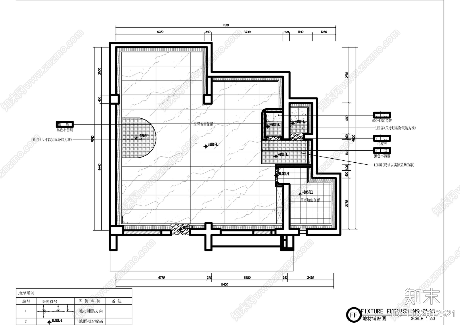 金汇酒吧cad施工图下载【ID:1162012521】