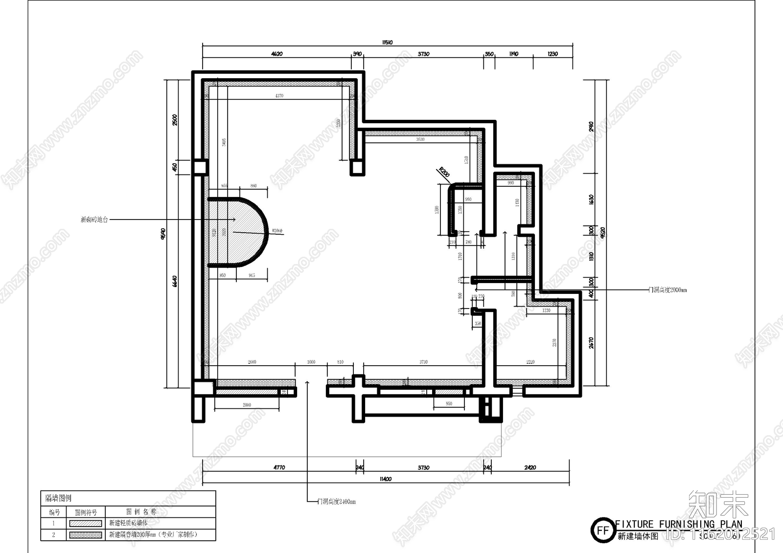 金汇酒吧cad施工图下载【ID:1162012521】