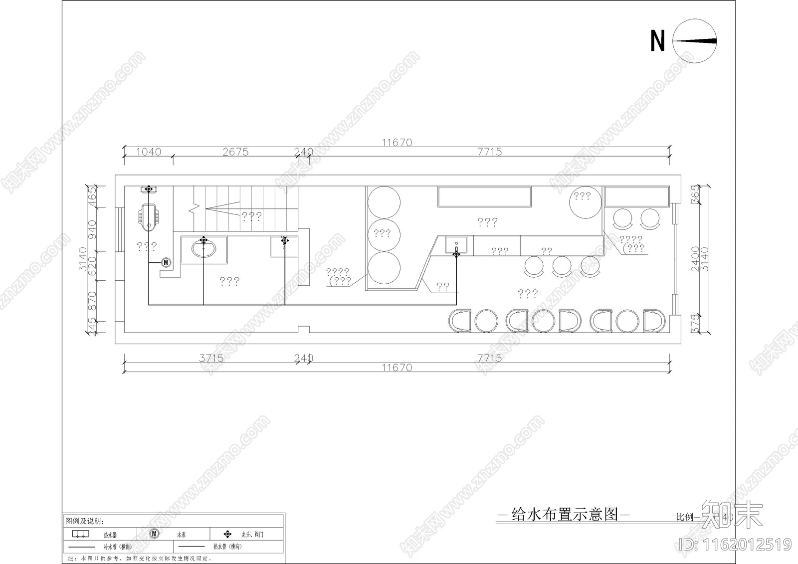 工业风酒吧CAcad施工图下载【ID:1162012519】