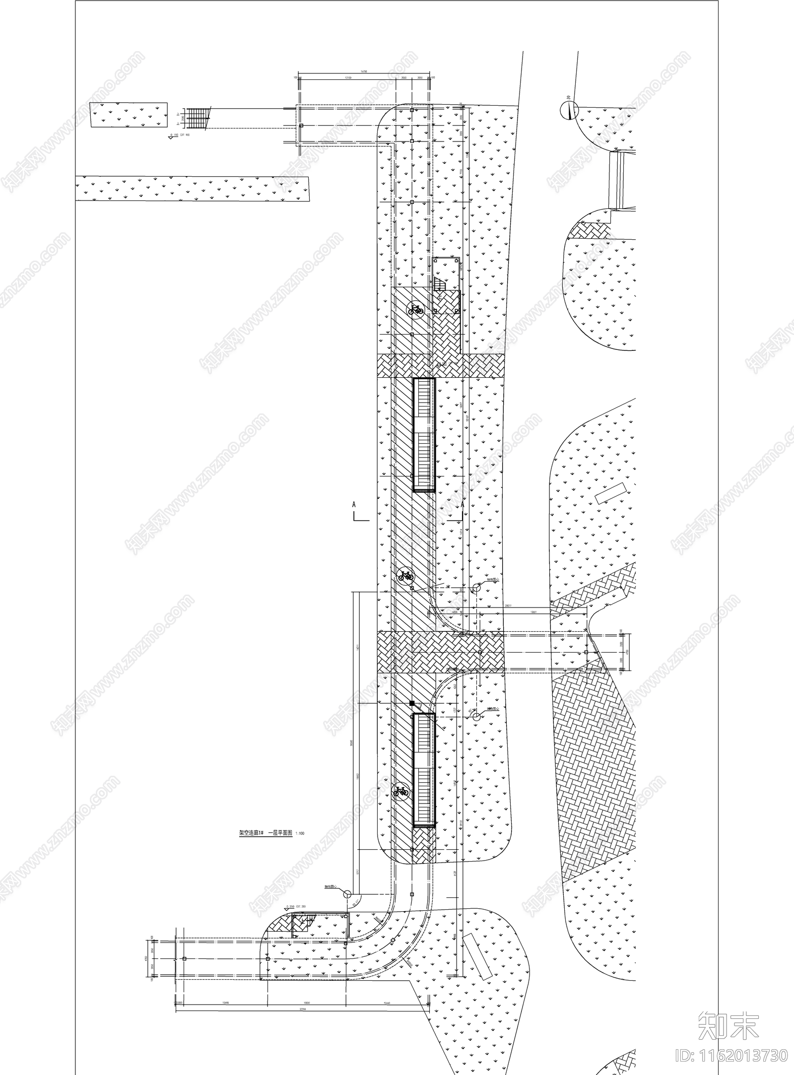 某医院人防地下室cad施工图下载【ID:1162013730】