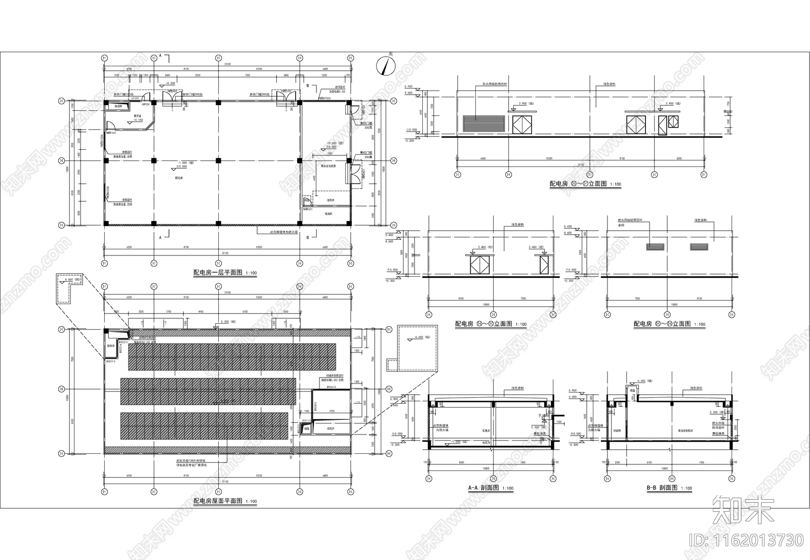 某医院人防地下室cad施工图下载【ID:1162013730】