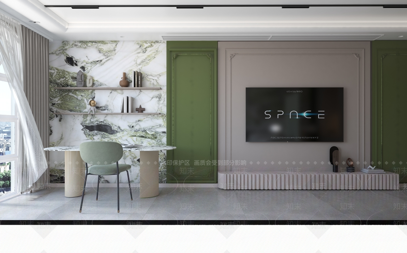 森系医美空间3D模型下载【ID:1162020197】