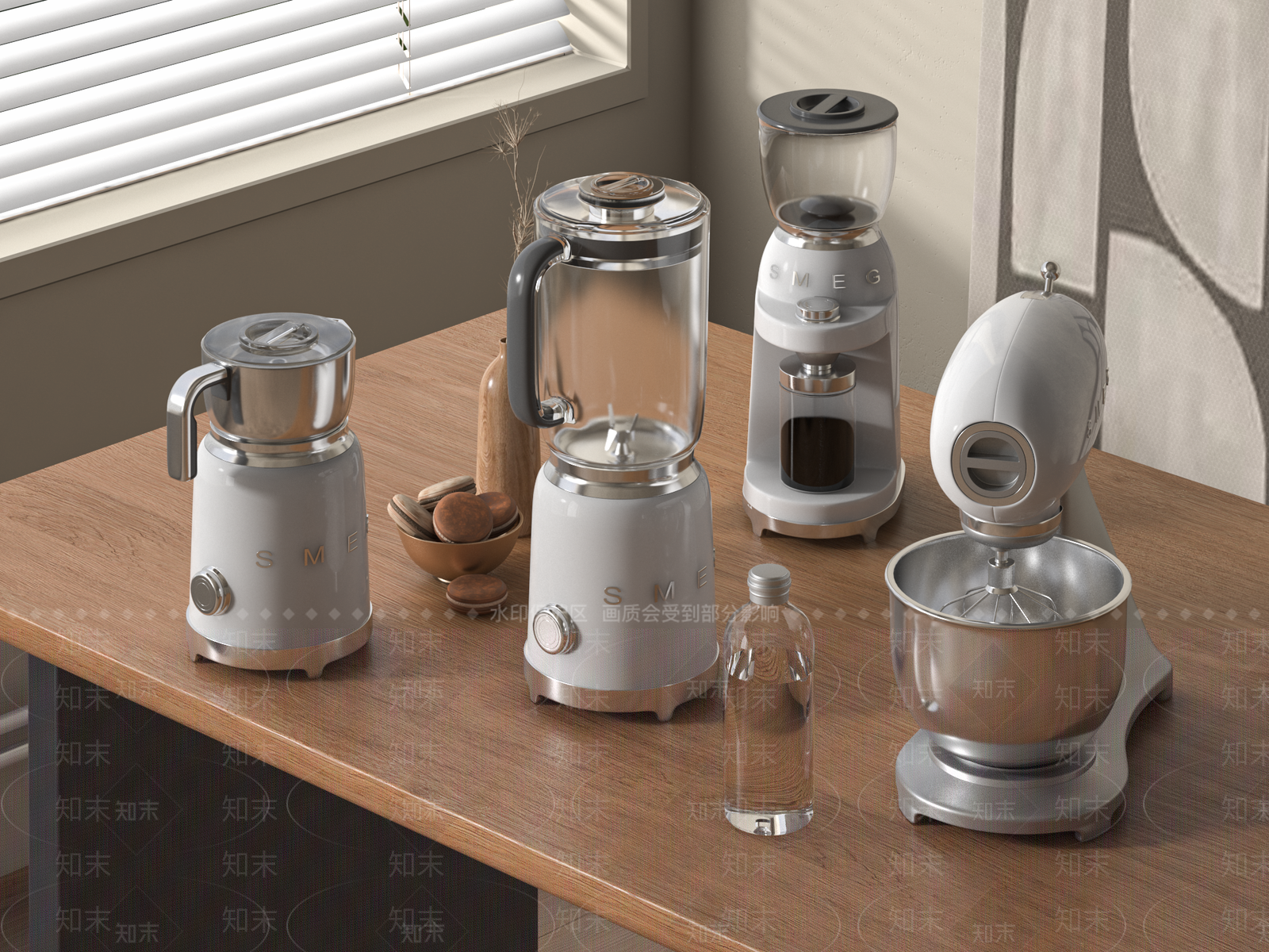 现代榨汁机3D模型下载【ID:1162026410】