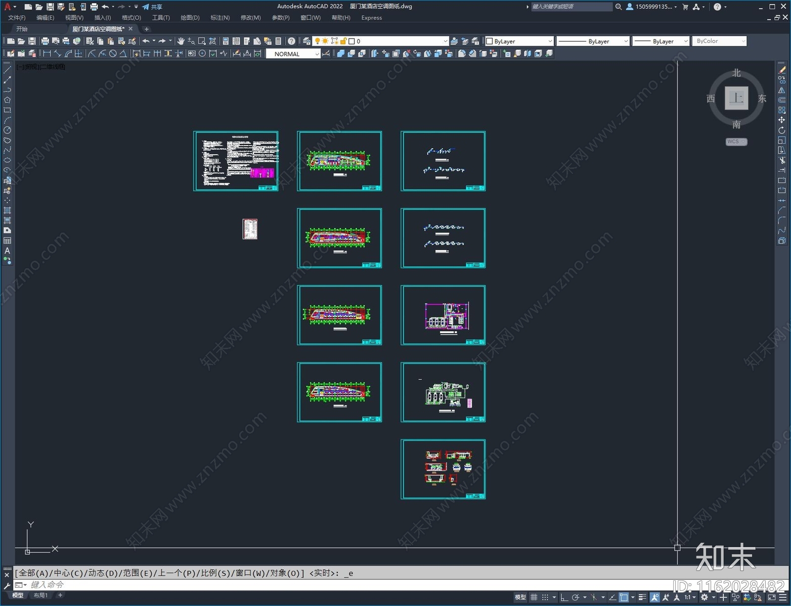 厦门某酒店空调图纸施工图下载【ID:1162028482】