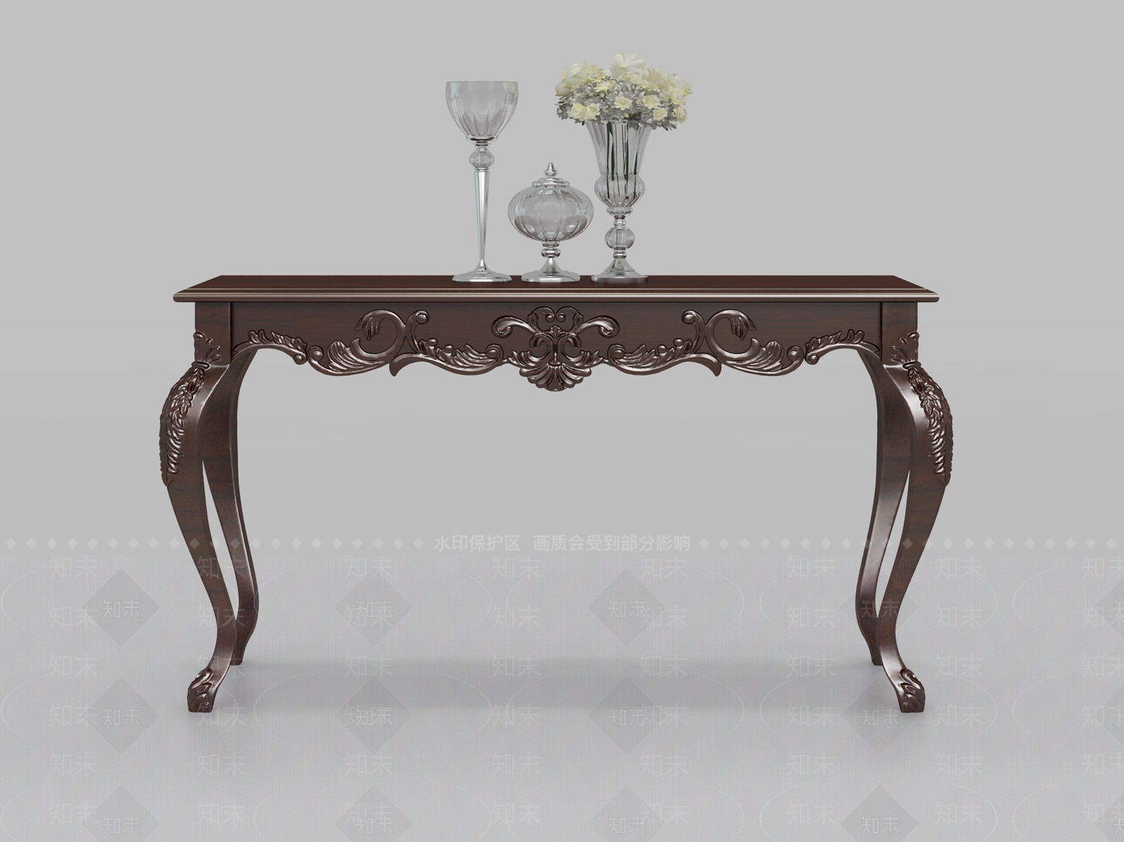 条案欧式3D模型下载【ID:1162029686】