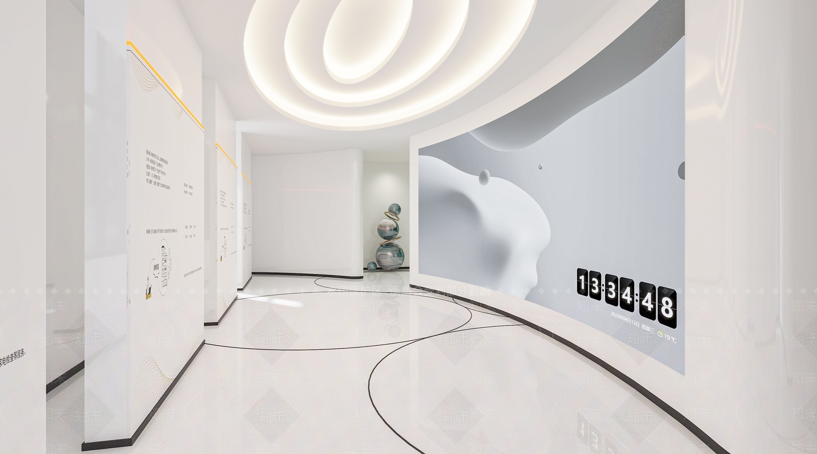 现代售楼处3D模型下载【ID:1162034099】