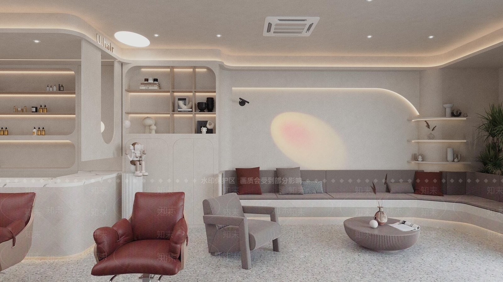 理发店3D模型下载【ID:1162037732】