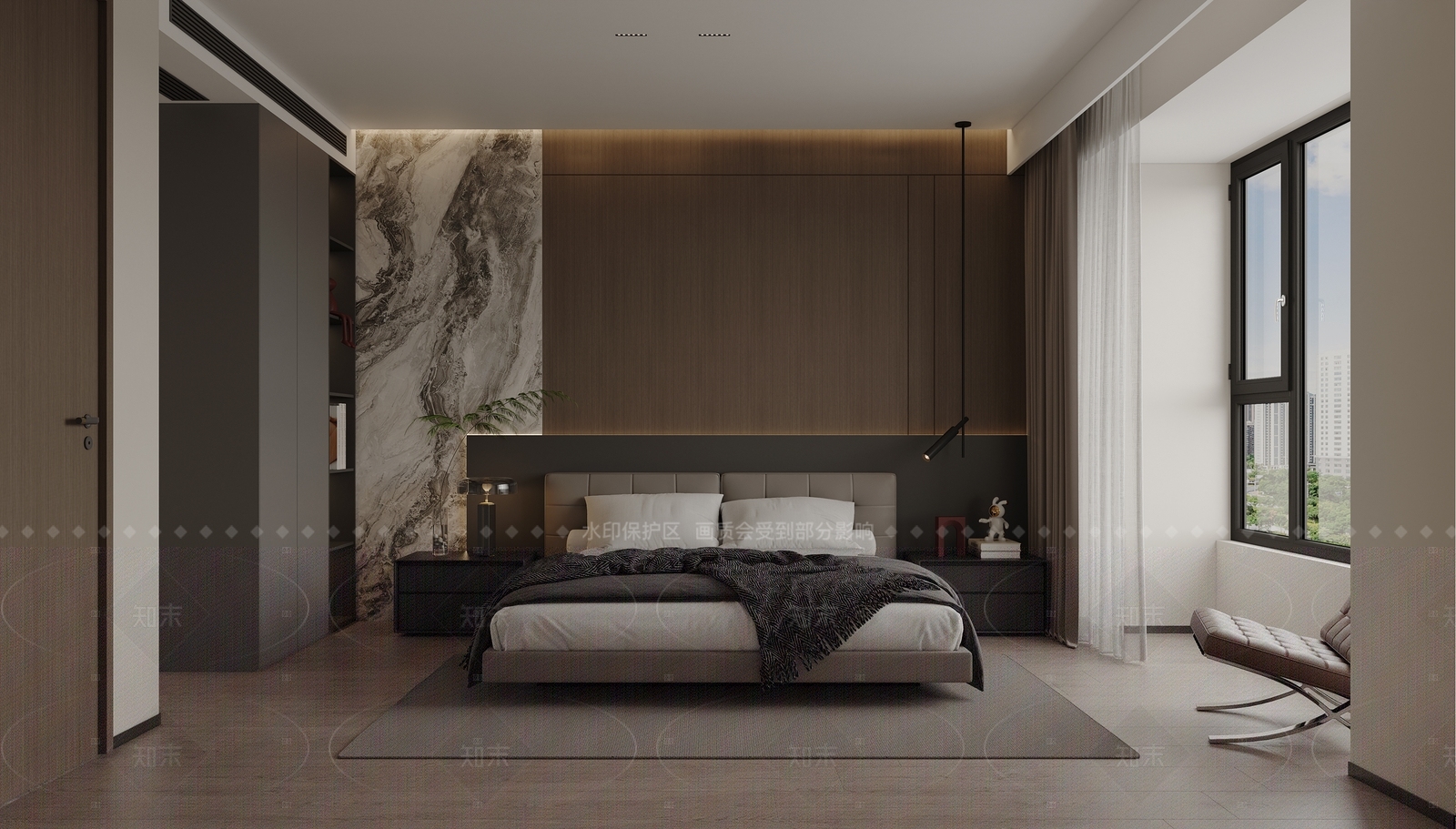 现代卫生间3D模型下载【ID:1214608430】
